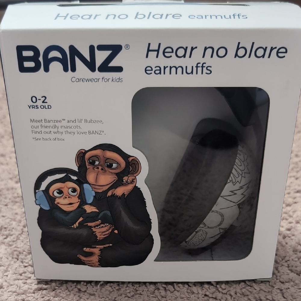 BaBy BanZ Blue Earmuffs for Kids